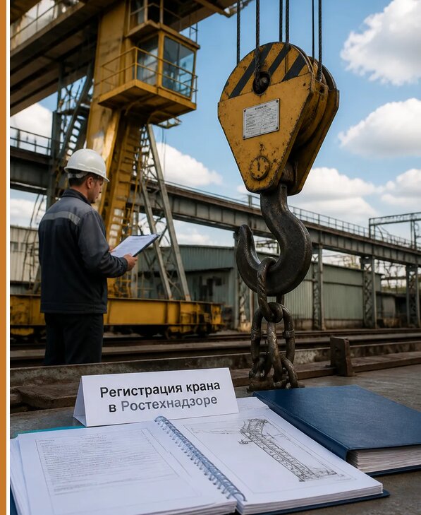 Регистрация крана в Ростехнадзоре в Приморско-Ахтарске от 15207 р. | Авеста ОТиПБ